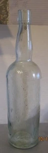 botella de cristal verde antigua 1820-1880 b78 - Imagen 1 de 6