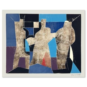 Neal Doty (1941-2016), "California Jam" One-of-a-Kind Mixed Media, Hand Signed - Picture 1 of 2