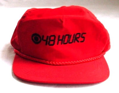 DE COLECCIÓN PERO NUEVA DÉCADA DE 1990 48 HORAS TV PROGRAMA DE NOTICIAS GORRA TALLA LIBRE SOMBRERO - ENVÍO GRATUITO Foto 1 de 4