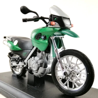BMW F650 GS DieCast Motorcycle Model Toy Collection Welly 1:18 Scale Collectible - Image 1 of 4