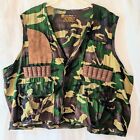 Caliber Sportsman?S Apparel Shooting Hunting Vest Duck Camo Used - Size Xl
