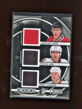 2011-12 SPx Winning Trios Jersey #WTSTK J. Toews/P. Kane/B. Seabrook /50 *S6905