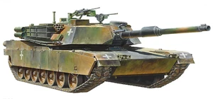 Tamiya 25216 1/35 Ukraine M1A1 Abrams Tank Plastic Model Kit - Picture 1 of 1