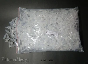 provette da centrifuga con tappo incorporato 1,5ml x500 tubi LABORATORIO analisi - Foto 1 di 2