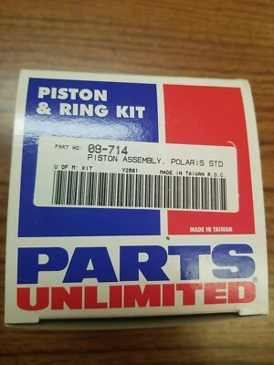 Parts Unlimited Piston & Ring Kit for 93-94 Polaris Indy XLT 580. Part# 09-714 - Image 1 of 3