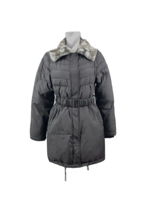 Abrigo acolchado Betsey Johnson gris carbón - Talla M Foto 1 de 4