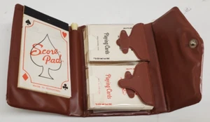 De colección - Tarjetas de juego en miniatura, almohadilla de puntuación, lápiz - Cartera de viaje - Hong Kong - Imagen 1 de 7