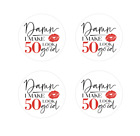 Birthday Make 50 Look Good Party Edible Cupcake Toppers Decoration