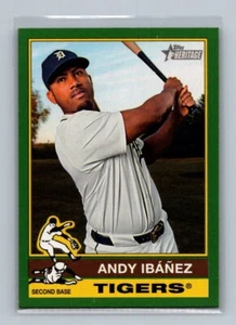 2025 Topps Heritage Andy Ibanez Tigers #94 Dark Green Border - Picture 1 of 2