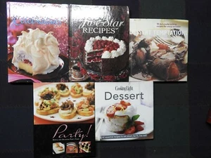 Lot of FIVE Cook Books- Hard Cover - Holiday, Party, Dessert - Exc. Cond. - Bild 1 von 6