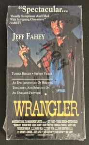 Wrangler Western VHS Jeff Fahey, Tushka Bergen, Steven Vidler (1993 New Sealed) - Picture 1 of 7