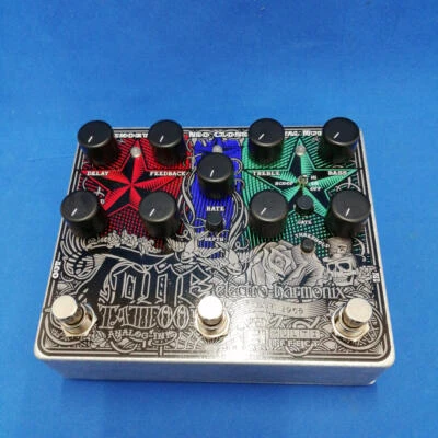 Electro-Harmonix Tone Tattoo Multi-Effects Guitar Effect Pedal from Japan - Image 1 of 4