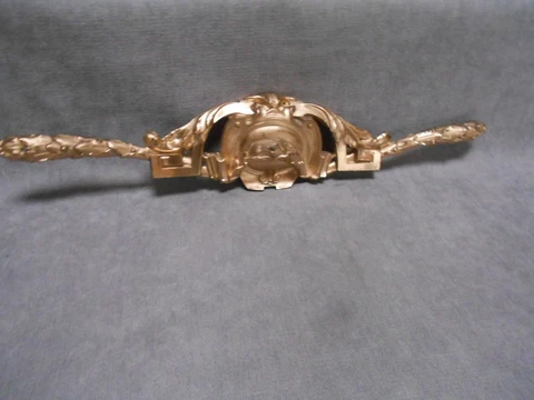 French Antique BRONZE  Fronton PEDIMENT Louis XV style Cover