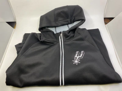 NBA Gill Sports San Antonio Spurs Youth Hooded Jacket M (12-14) - Image 1 of 4