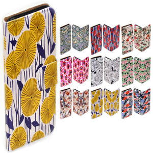 For HTC Series Mobile Phone - Floral Pattern Print Flip Case Wallet Phone Cover
