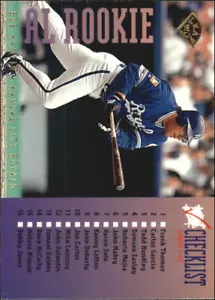 1995 Leaf Baseball "Checklists" Insert Cards - Picture 1 of 17