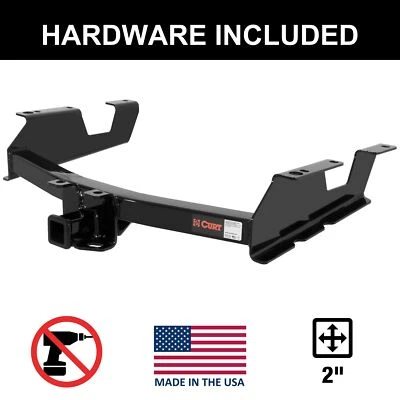 Enganche CURT Clase 3 para GMC Sierra 3500 HD 2011-2014 platón de 8', no incluye receptor Foto 1 de 4