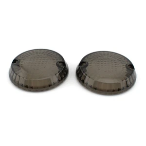 2Pcs Motorcycle Turn Signal Lens Cover For Kawasaki Vulcan 125 1500 1600 750 800 - Picture 1 of 9