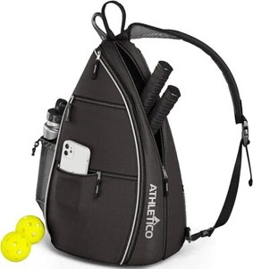 Bolso de cabestrillo Athletico - Mochila bandolera para pkleball - Imagen 1 de 6