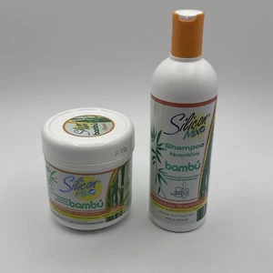 Silicon Mix Bambu Hair Shampoo & Treatment Combo Set 16oz - Picture 1 of 6