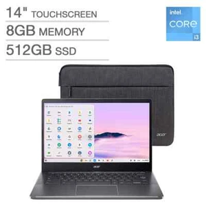 Brand New Acer CB514-4HT-359X 14" TS Chromebook -- i3-N305/ 8GB/ 512GB - Picture 1 of 5