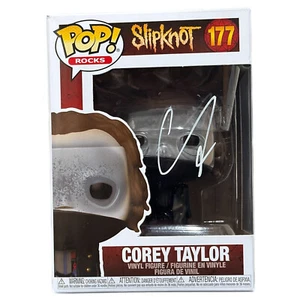 Corey Taylor Slipknot Signed Autograph Funko Pop Rocks #177 Proof Beckett COA - Picture 1 of 9