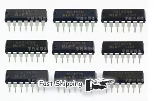 10 piezas SN7401N-7448N 7402 7404 7407 7408 7410 7420 7447 DIP - Imagen 1 de 1