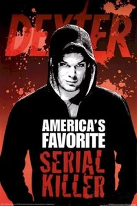 DEXTER ~ SPLATTER 24x36 TV POSTER ~ Americas Favorite Serial Killer NEW/ROLLED! - Picture 1 of 1