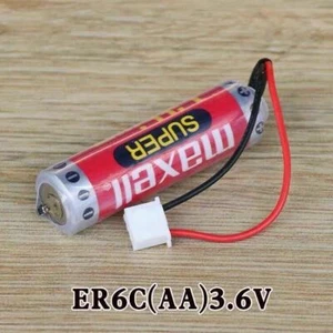 1 pcs ER6C AA 3.6 v 1800mah PLC battery With Plug For Mitsubishi fx f2-40bl - Picture 1 of 2
