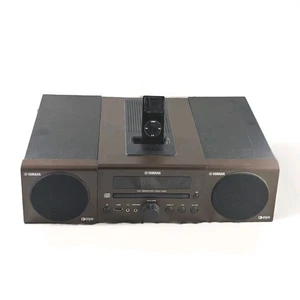 Yamaha CRX-040 Receptor de CD Base para iPod con Altavoces Sin Control Remoto - Probado y Funcionando  - Imagen 1 de 24