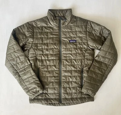 Chaqueta Patagonia Nano Puff Gris Forja Para Hombre XS Venta al por menor $239. Foto 1 de 4