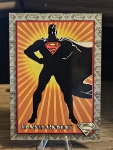 1993 SkyBox The Return of Superman Promo #0 DC Comics - Picture 1 of 2