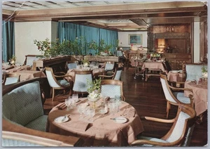 Parrilla de restaurante Grand Hotel Majestic, Florencia Italia c1970 cromada - Imagen 1 de 2