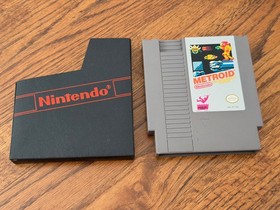 NIntendo NES Metroid Game + Sleeve