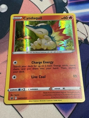 Cyndaquil SWSH221 SWSH: Sword & Shield Promo Cards Holo - Image 1 of 4