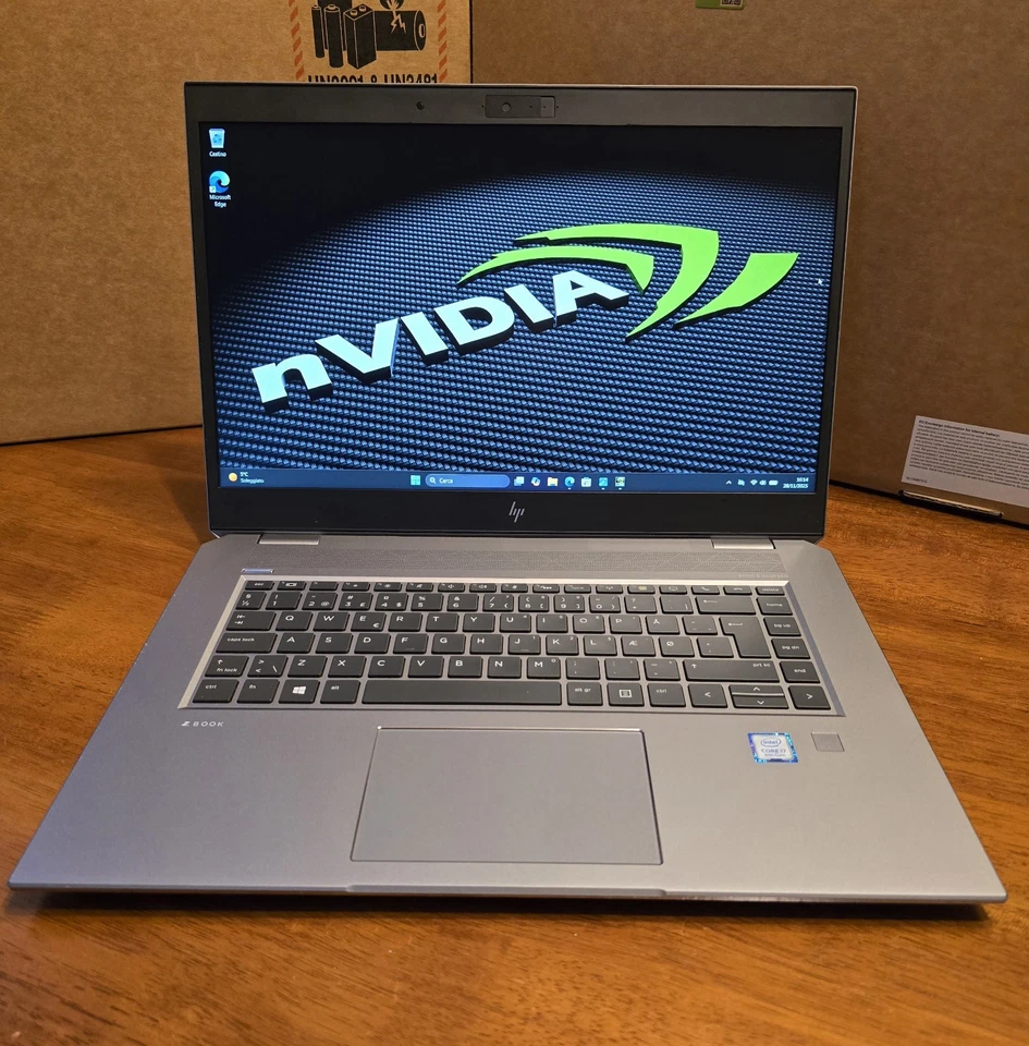 🔴HP Zbook Studio G5 Core i7 8750H 16/512 Nvidia Quadro P1000 4gb 15,6" FHD 🔴 - Imagen 1 de 4