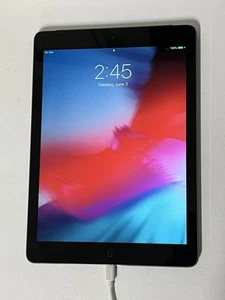 Apple iPad Air 1st Gen A1475 Silver Password Locked - Imagen 1 de 7