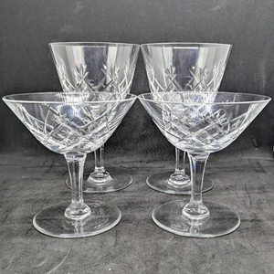 4er Set Val St Lambert Vogue Schnaps Cocktail und Wasserkelch S Glas 745898 - Bild 1 von 10