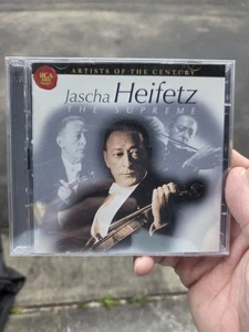 Jascha Heifetz The Supreme Artists of the Century [2CD] BRAND NEW & SEALED j6 - Bild 1 von 2
