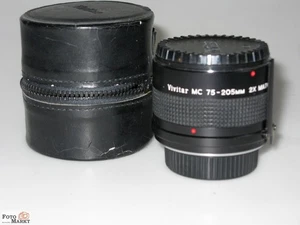 Teleconverter MD Vivitar 2-fach Tele Konverter für Minolta X-700, X300, SRT    - Picture 1 of 3