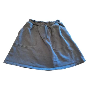 Zara Girls Size 10 Blue Soft Skirt | Front Pockets | Elastic Waist | Drawstring - Picture 1 of 5