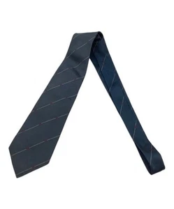 CHANEL necktie Navy× Red - Picture 1 of 6