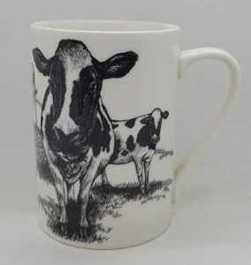 222 Fifth "Slice of Life" , COWS MUG , 4 1/2" Tall - Picture 1 of 6