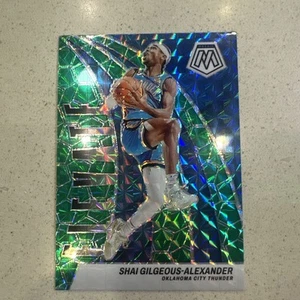 2023-24 Panini Mosaic Shai Gilgeous-Alexander (current MVP) Elevate Green Prizm - Bild 1 von 3