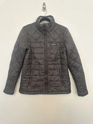 Chaqueta Patagonia Para Mujer Gris Forja Radalie Aislada Cremallera Completa Talla M Foto 1 de 4