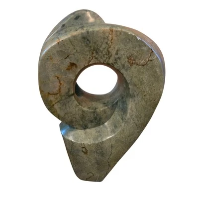 Escultura Albert Mamvura Serpentina Jade Zimbabwe Artista Foto 1 de 4