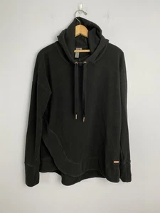 Sweaty Betty Women's Large Black Escape Luxe Fleece Pullover Hoodie, Italy - Picture 1 of 10