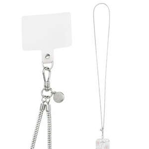kate spade new york Crossbody Phone Chain - Neck Chain Holder - Heart of SILVER - Zdjęcie 1 z 1