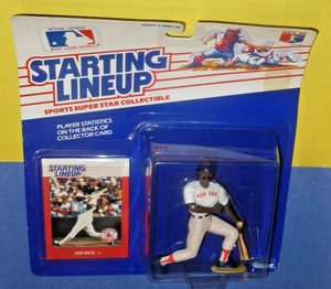 1988 JIM RICE Boston Red Sox Rookie #14 Starting Lineup - Picture 1 of 3