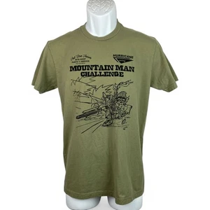 Mountain Man Challenge T Shirt Bike Racing Fat Tire Farm Portland Oregon Small - Picture 1 of 8